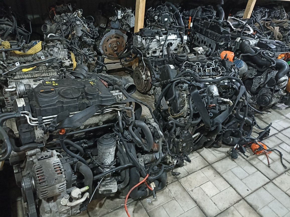 Двигун, мотор 1.9 bls, brr. 2.0 cba, bmm, bmp
