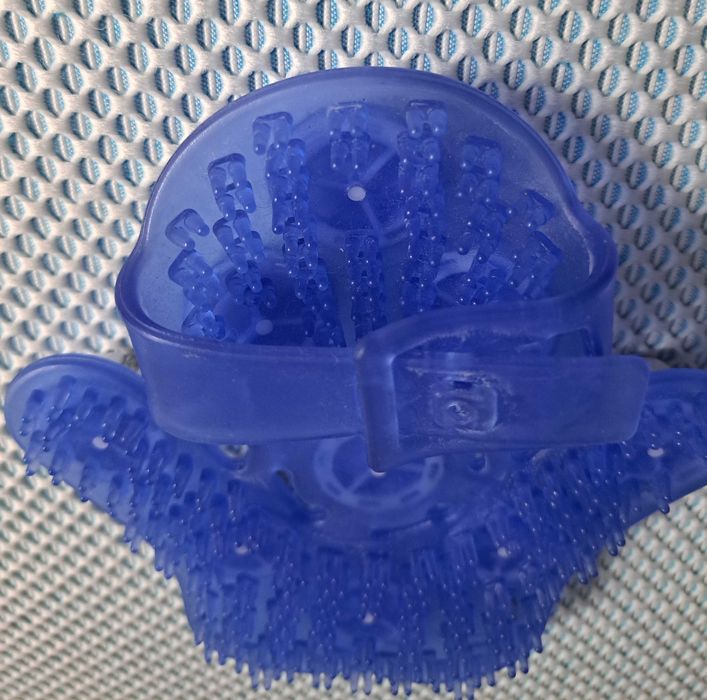 Luva de Massagem - Azul - Ale-Hop