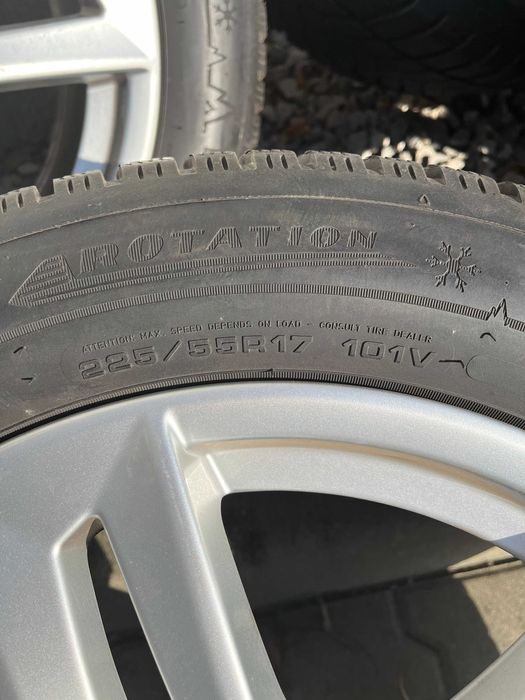 FELGI AUDI A6 opony zimowe Dunlop