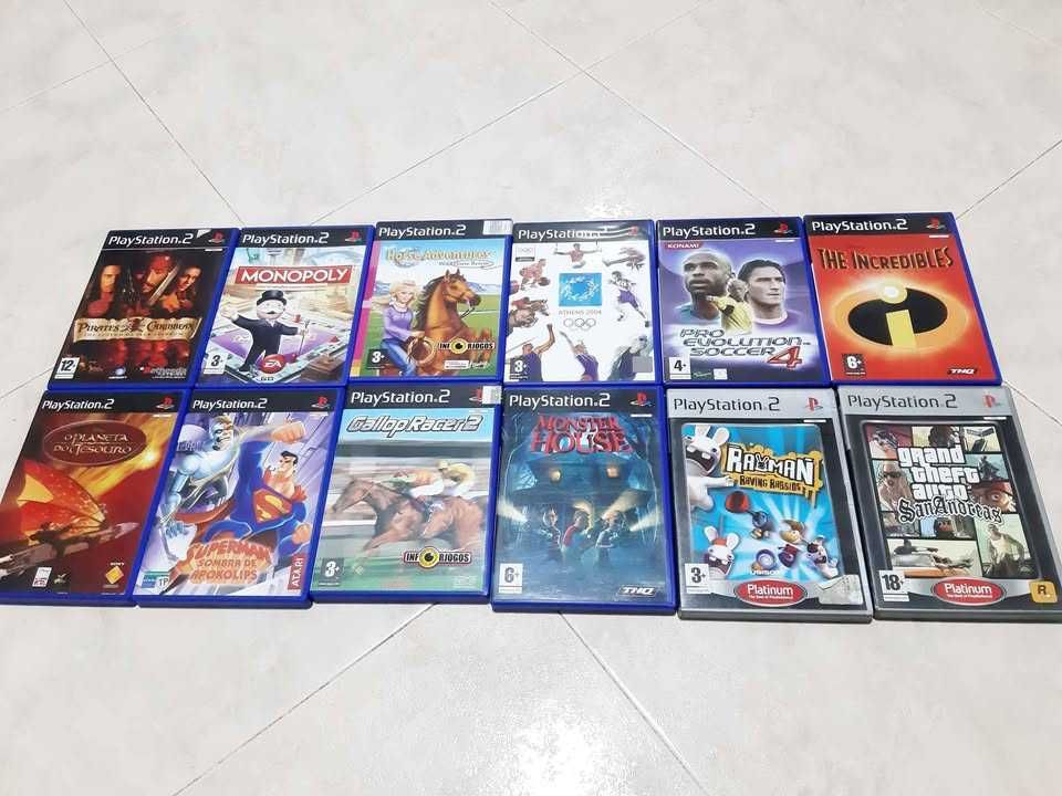 Jogos PS2 - Tudo por 25 euros