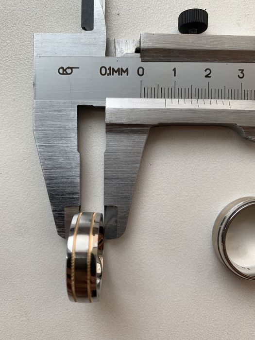 Кольцо свадебное Scott KAy 14k BioBlu27 Brawn Cobalt