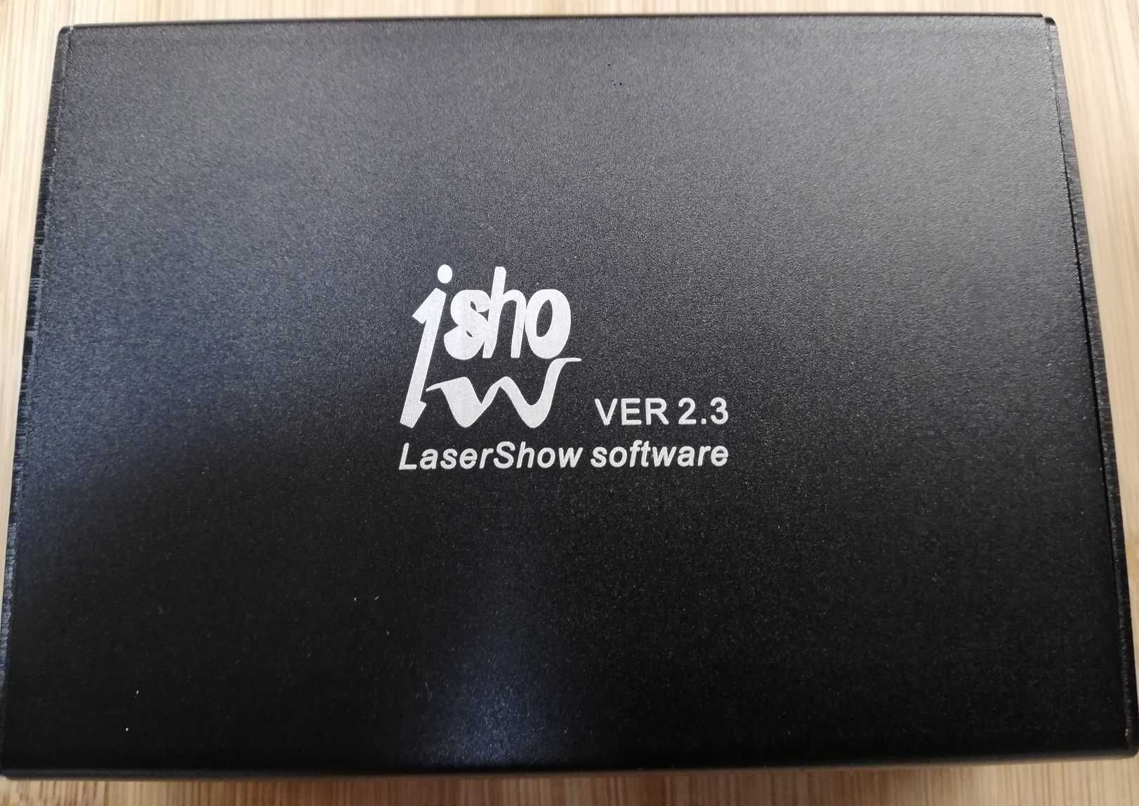 kontroler iLDA Ishow 2.3 płyta, kabel DB25 lasershow plus netbook