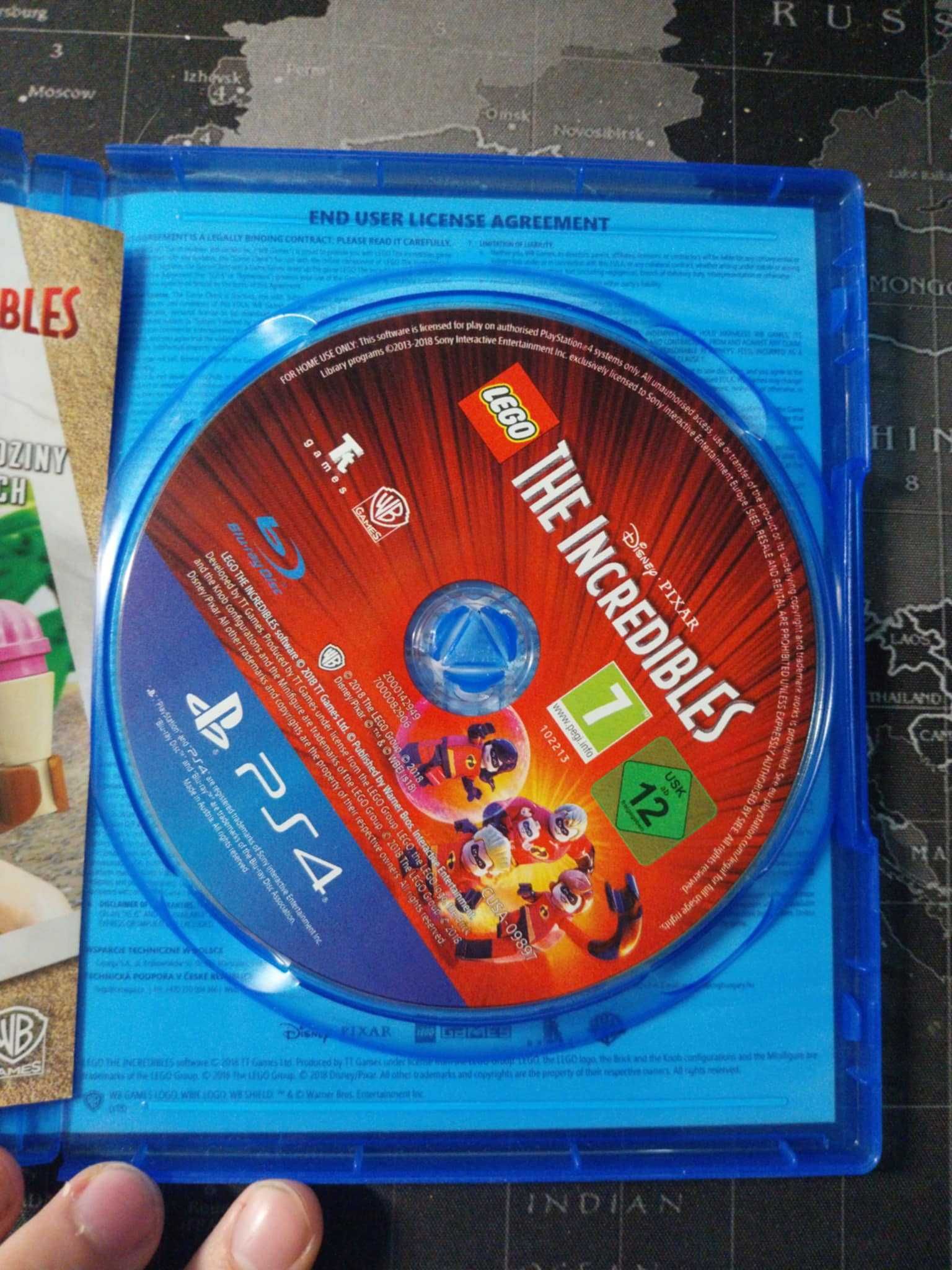 Gra lego incredibles/ iniemamocni ps4/ps5
