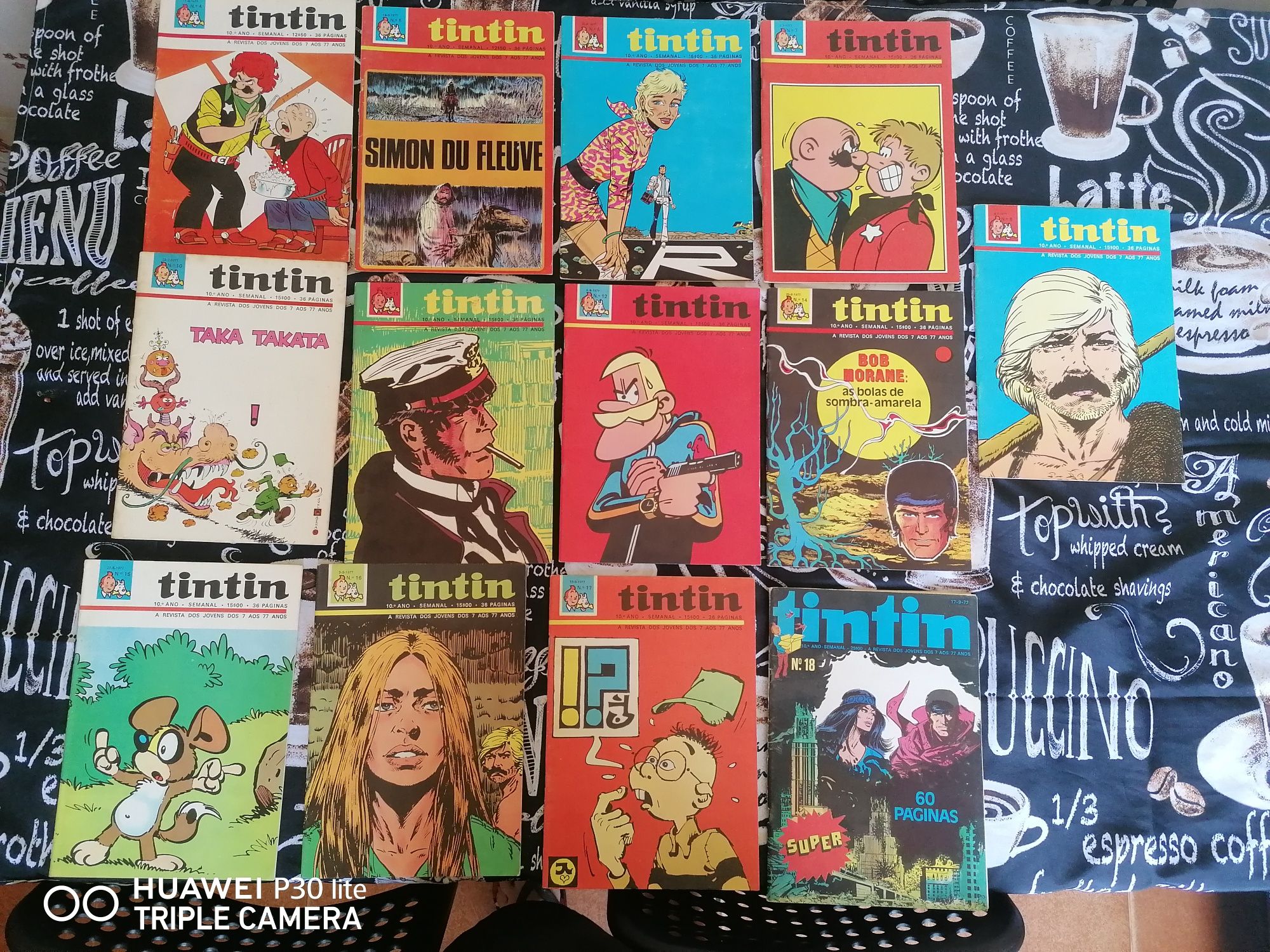 Revistas tin tin 10°ano (1977)