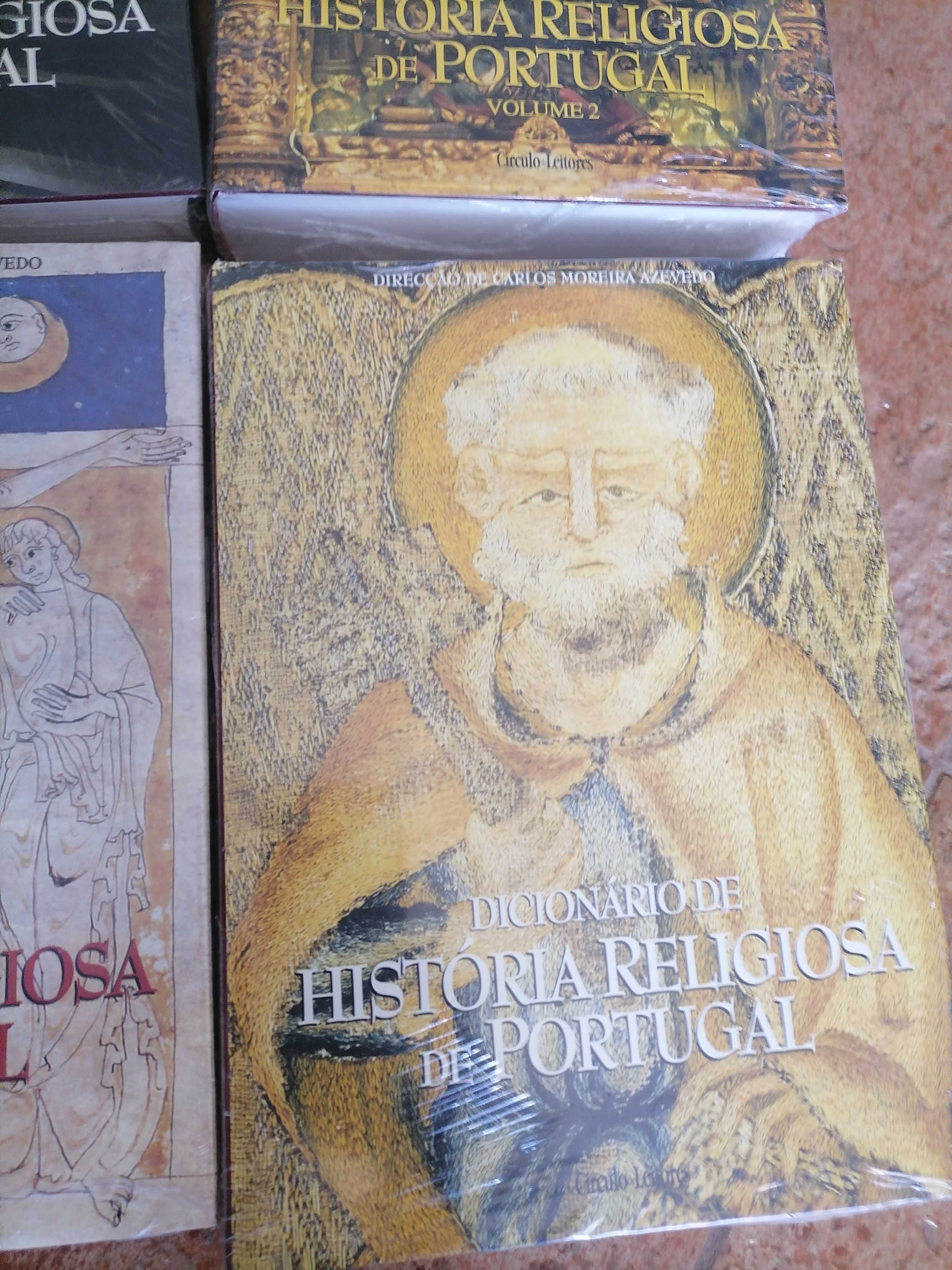 Dicionário de História Religiosa de Portugal 6Pcs
