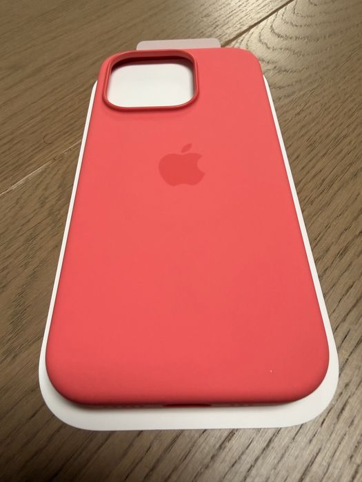 Case etui oryginał Silicone iPhone 15 PRO Guava [MT1G3ZM/A]