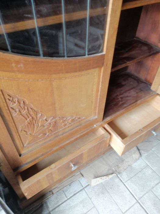 Шкаф книжный дубовый