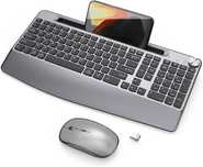 JOYACCESS klawiatura i mysz Bezprzewodowa 2,4GHz 2400 DPI AZERTY