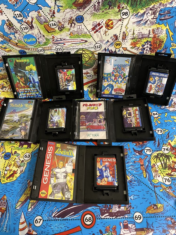 Картриджі SEGA MD2 повнокомплектні