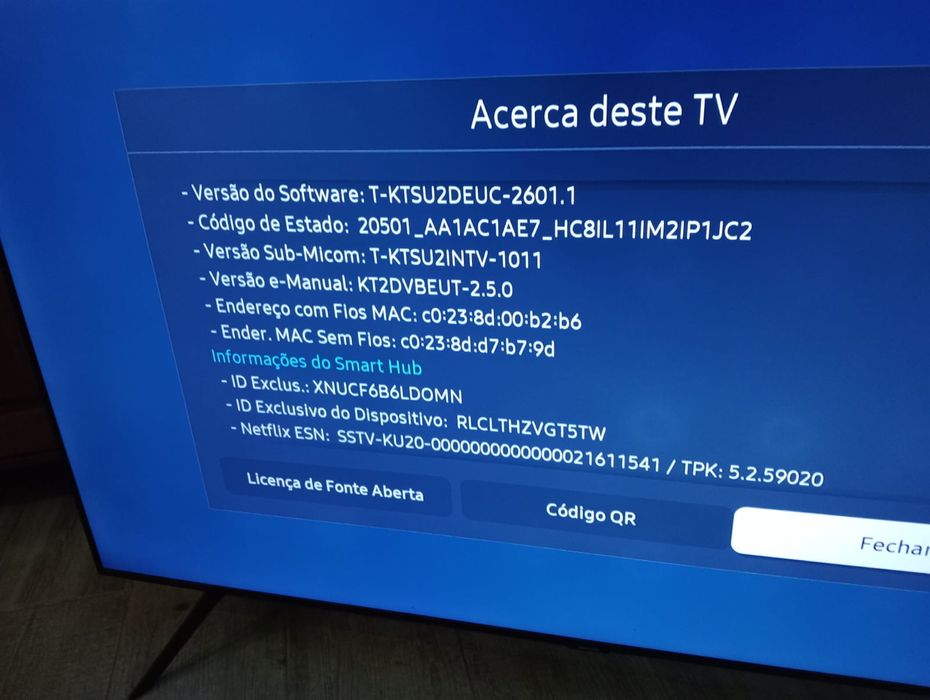 Vendo tv samsung