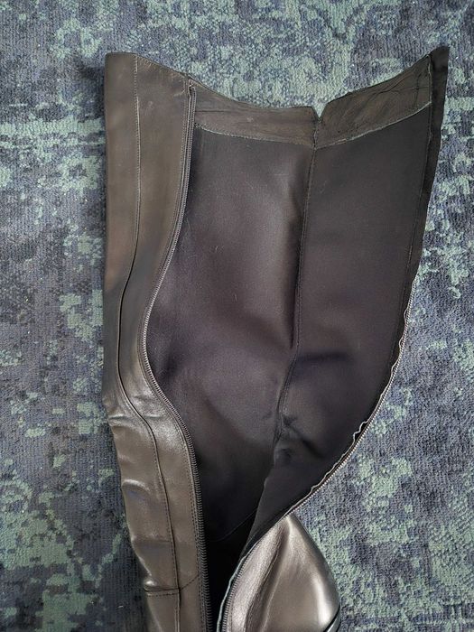 Kozaki damskie na wysokiej platformie PRIMA MODA r. 39