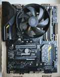 Материнська плата ASUS TUF Z270 MARK 2 з процесором та вентилятором