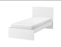 Cama Individual MALM c/ Estrado