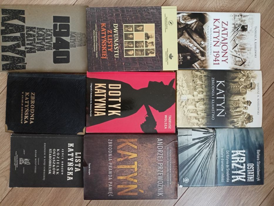 Katyń. Kisielewski. Przewoźnik. Lista katyńska. Od Katynia do Smoleńsk