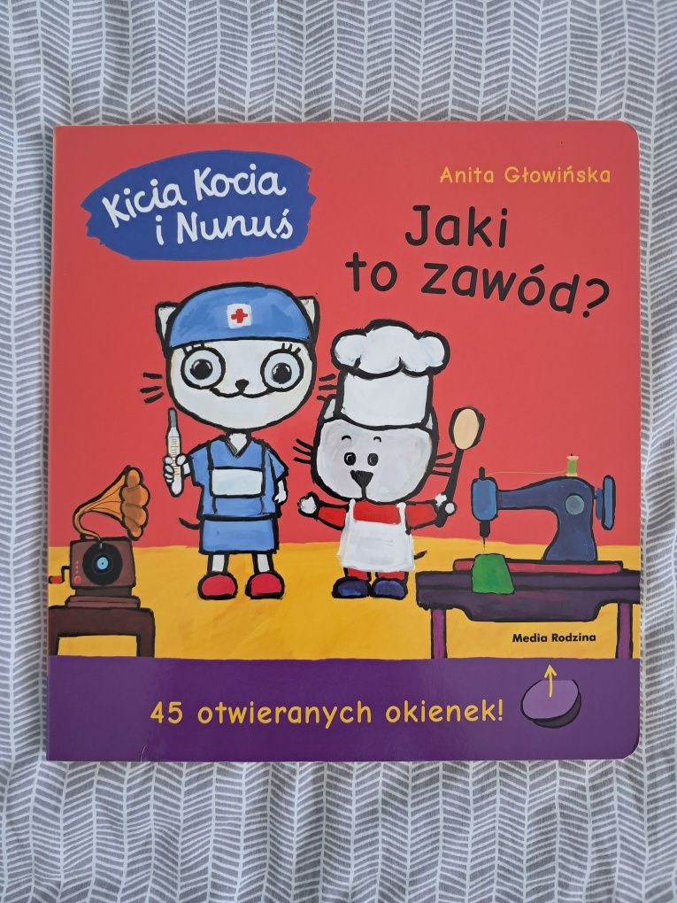 Kicia Kocia I Nunuś z okienkami- zestaw