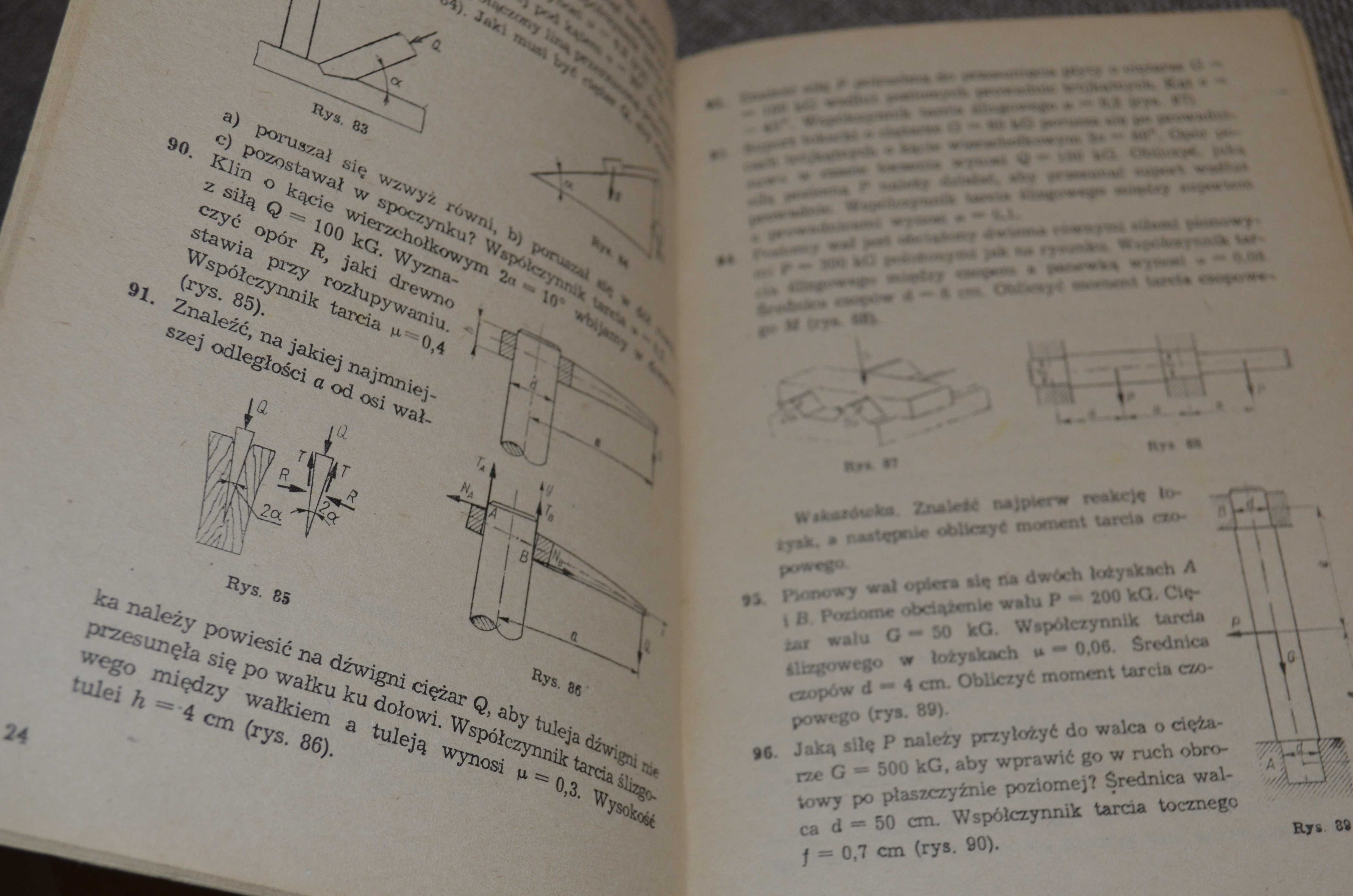 Zbiór zadań z mechaniki technicznej - W Siuta