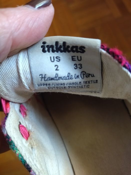 Tênis de criança da marca Inkkas