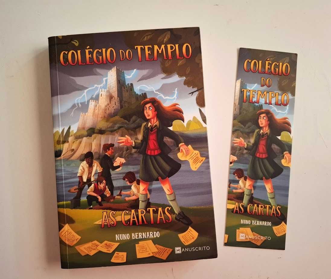 Livros "O Colégio do Templo" - numeros 1, 2, 3 e 4.