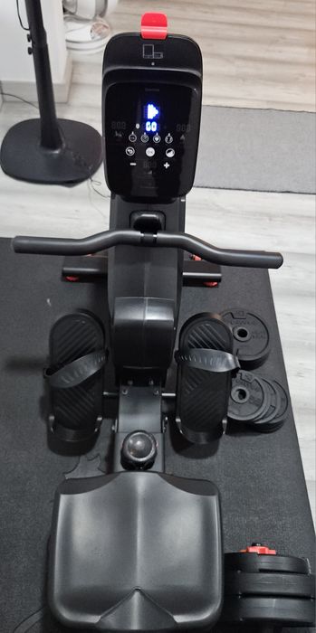 Máquina de Remo e Spinning Bike