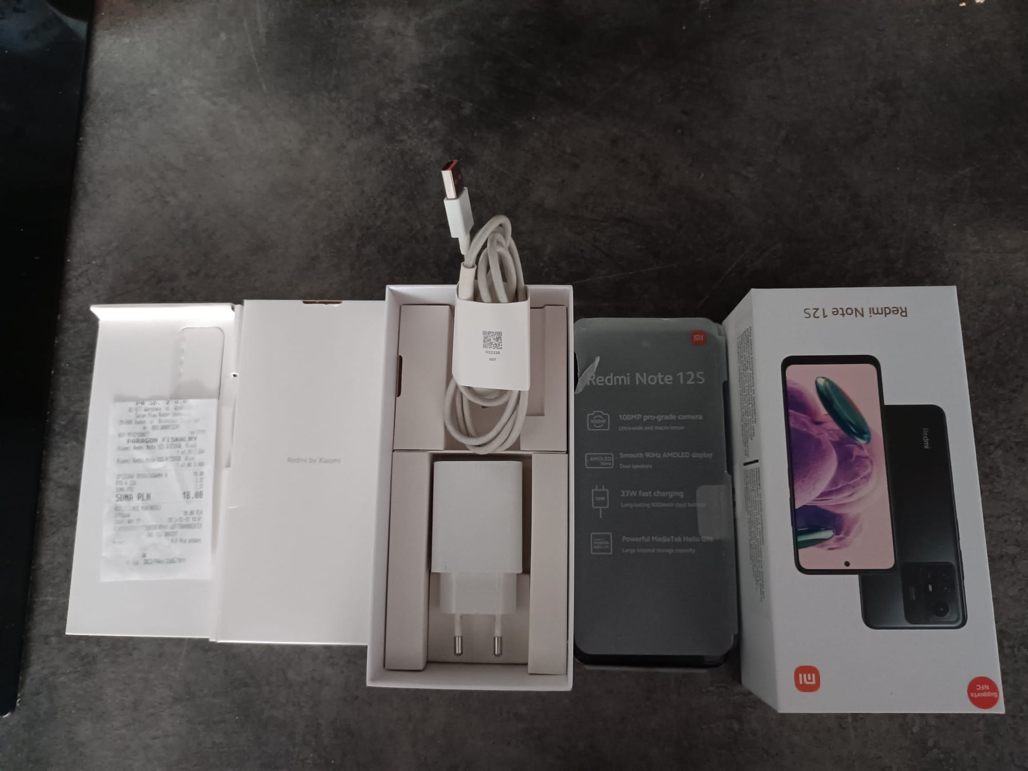 Smartfon XIAOMI Redmi Note 12S 8/256GB