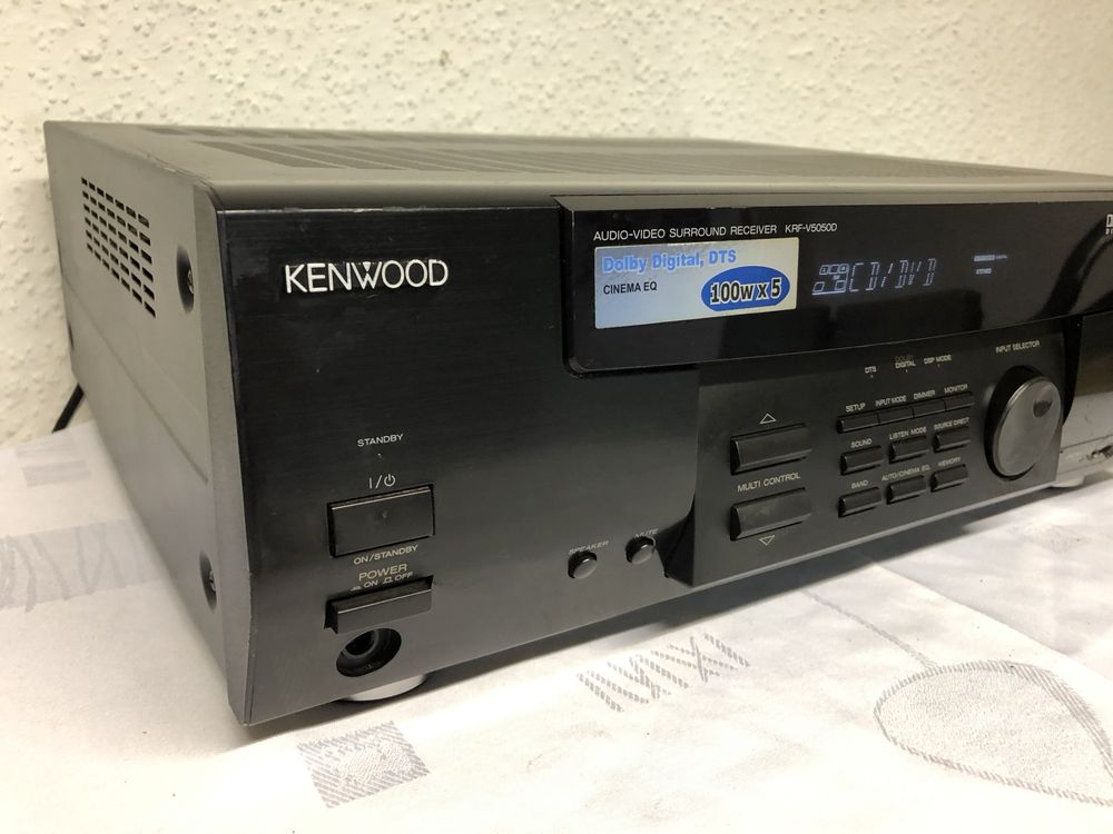 KENWOOD KRF-V5050D amplituner 5.1 wejscie optyczne i coaxial