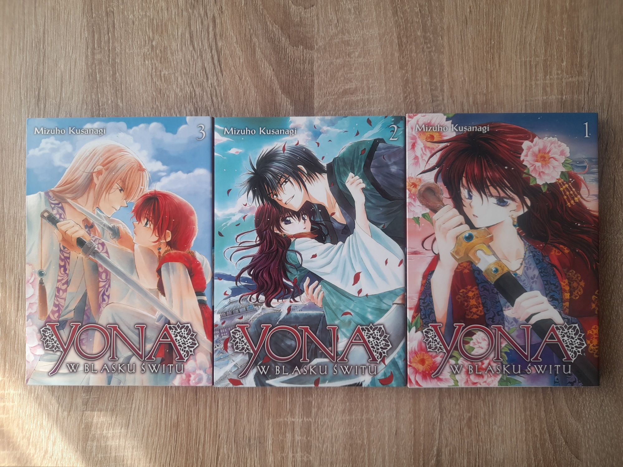 Manga YONA cz.1-3 komiksy bdb