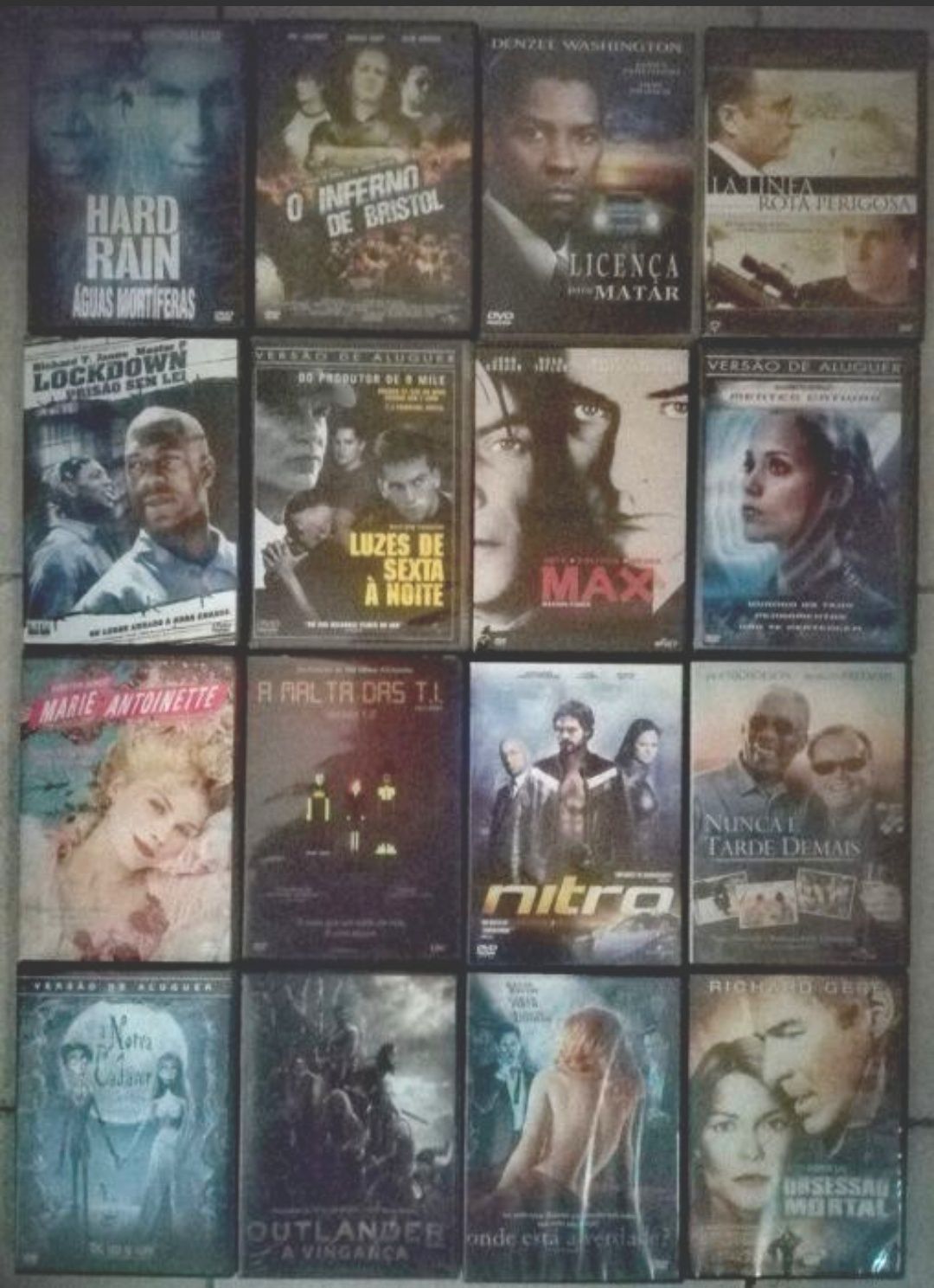 Lote 170 DVD's originais (Lote 19)