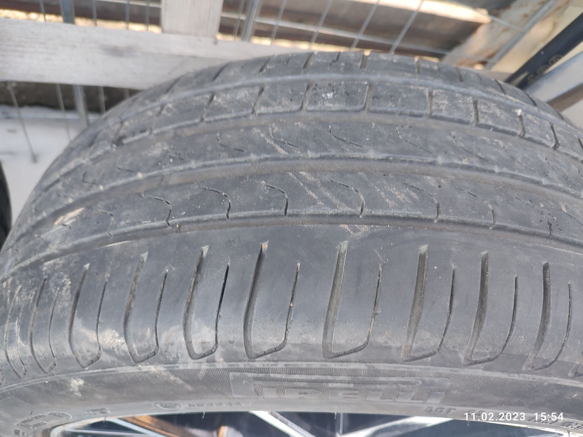 Литые диски+резина от Fiat 225/45 R18