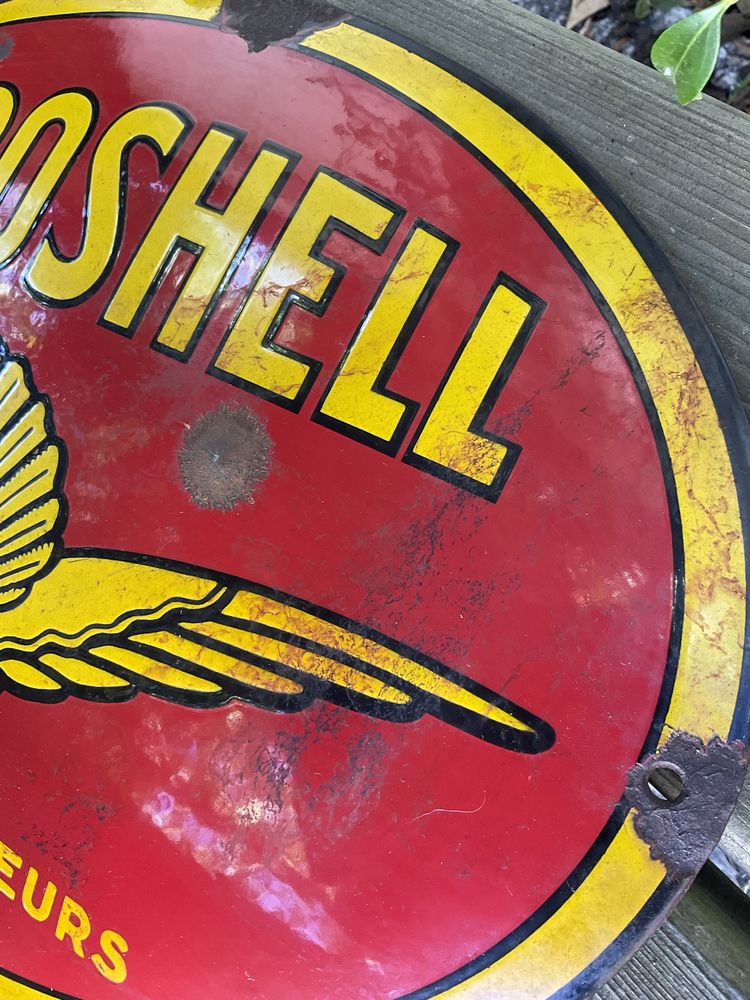 Placa esmalte aeroshell