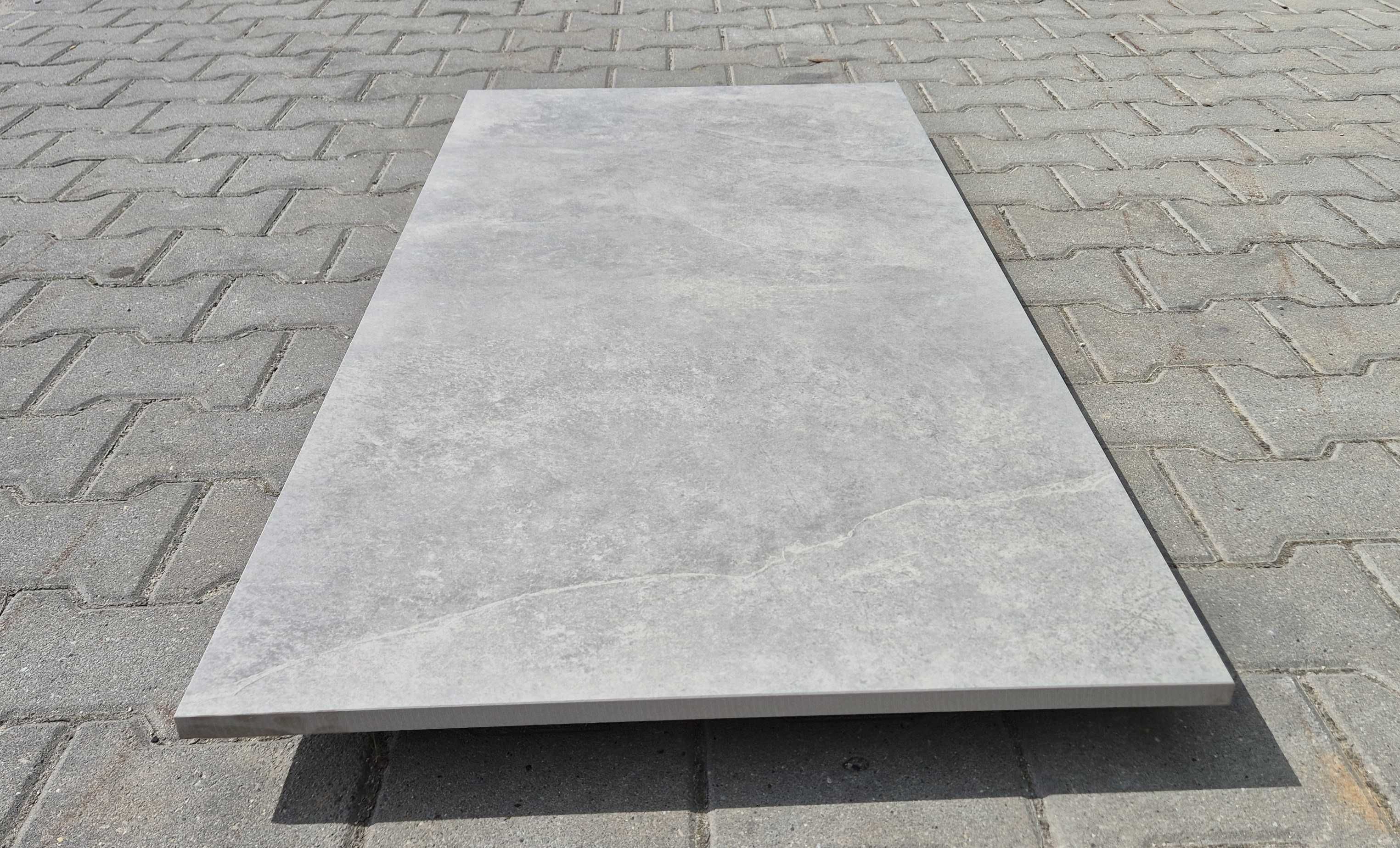 Płytki tarasowe Pizarra Dark Grey 60x120x2 cm G.2