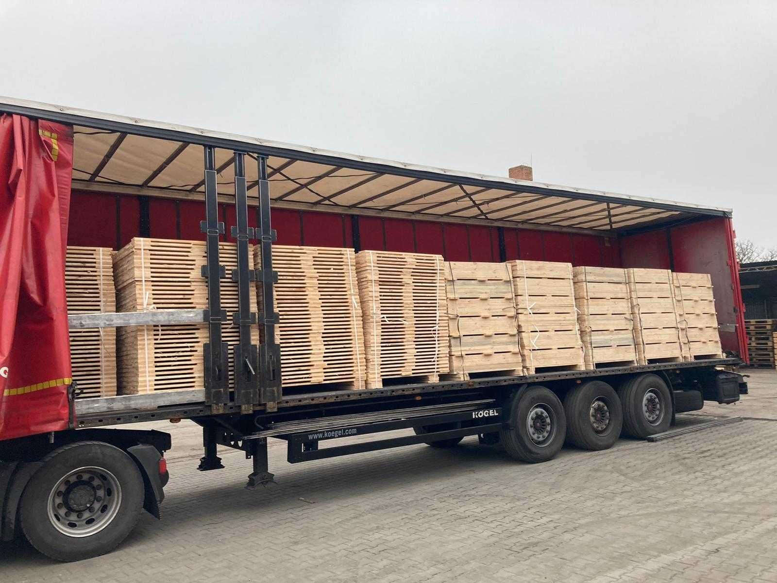 Deska paletowa I  II gat. 800/1200x100x22 800/1200x145x22 po wielpile