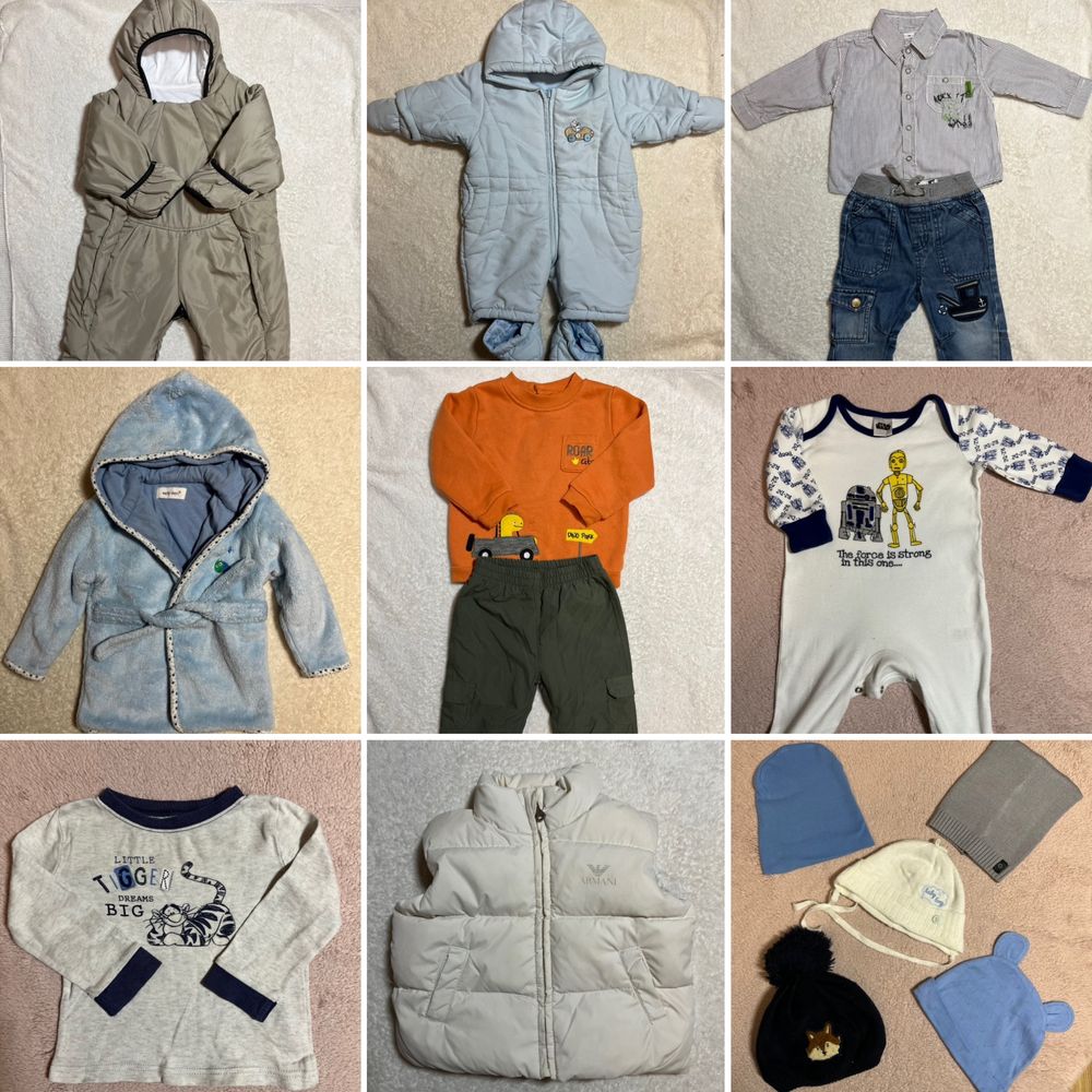 Продам дитячі речі Zara, Tommy Hilfiger, на хлопчика від 0-1,5 року