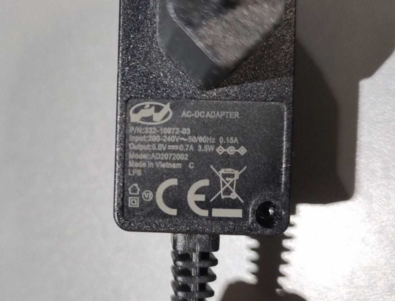 Блок живлення. 5V 0.7A. В наявності 33 шт.
