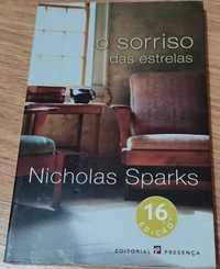 Livro o Sorriso das Estrelas de Nicholas Sparks