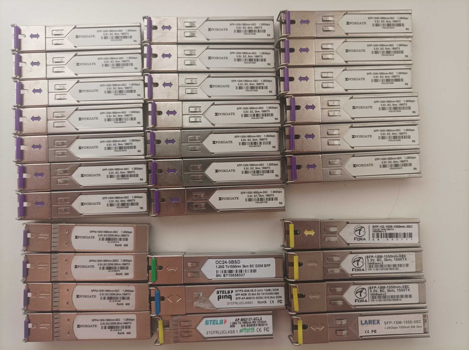 SFP різні.  GPON