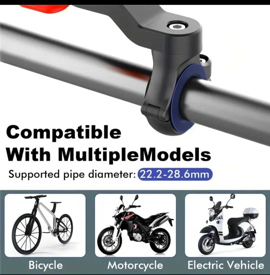 Suporte telemóvel para motos e bikes