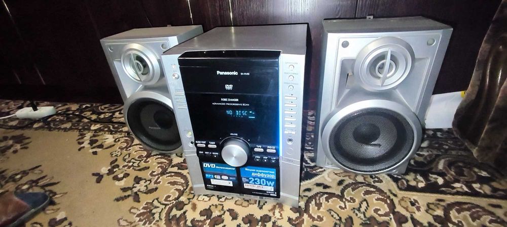 Музичний центр"Panasonic"SA-VK460!Проведена вся профілактика . 2100г !
