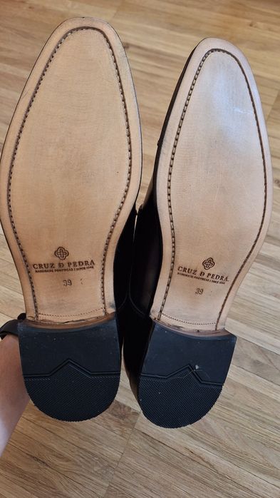 Sapatos em pele Cruz de Pedra