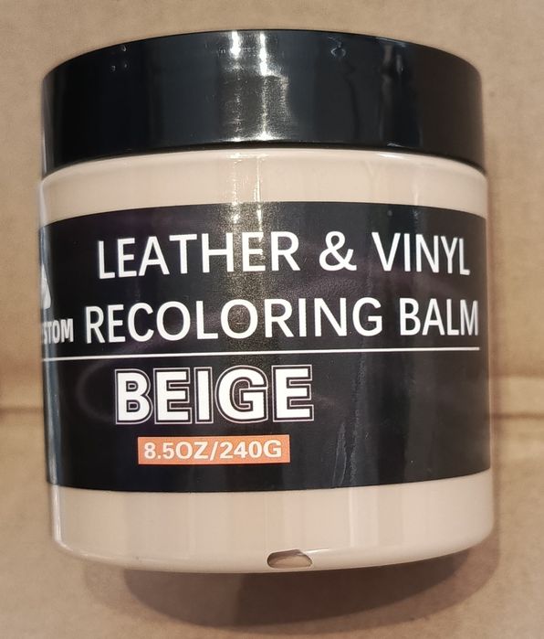 Profesjonalny balsam do naprawy skóry,winylu,kolor beżowy.