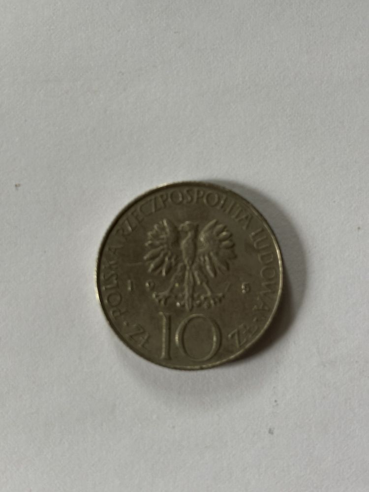 Stara moneta z Prl 10 zlotych Mickiewicz