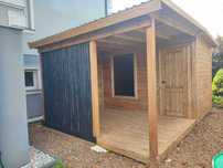 Sauna zewnętrzna  470x350