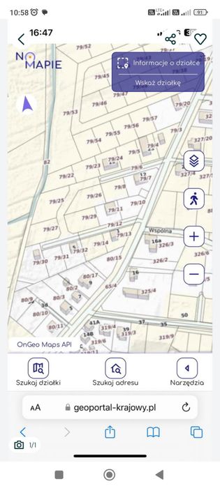 działka budowlana 835 m² w Skowarczu przy ul. Szafranowej (nr 79/23)