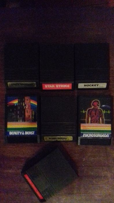 Cartuchos intellivision Atari 2600