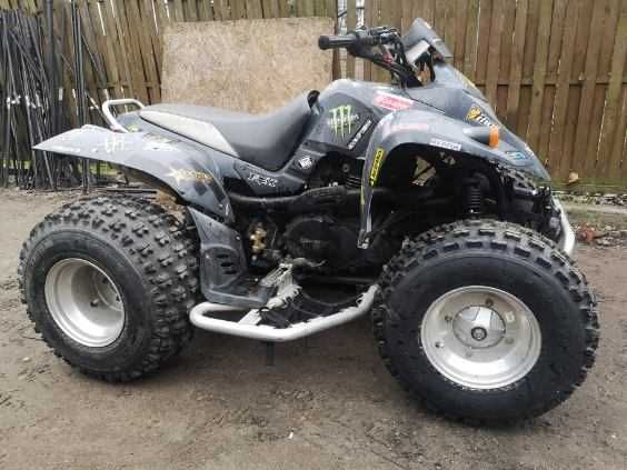 Quad Honda TRX Barosa SWAP Kawasaki 500 Homologacja