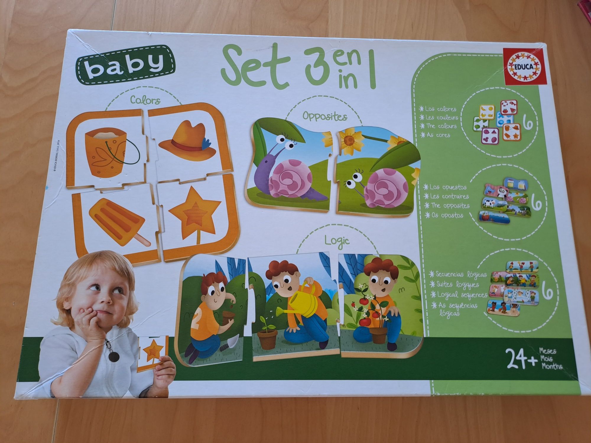 Puzzle infantil 24m