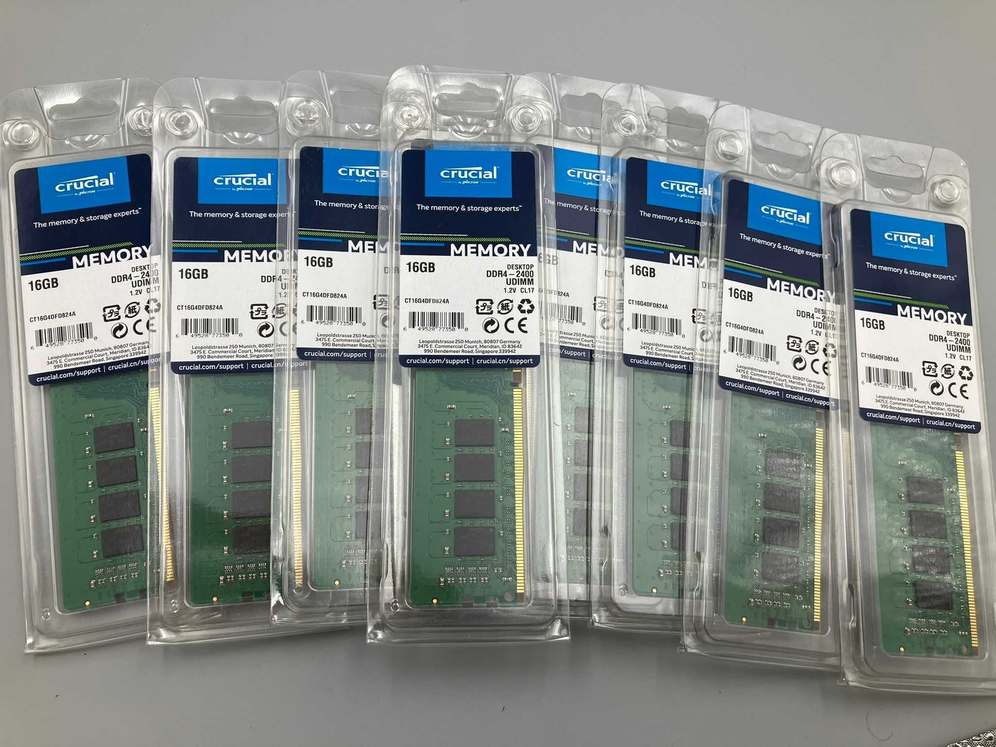 Оперативна пам'ять DDR4 16GB  Crucial CT16G4DFD824A