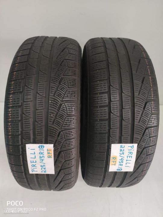 2 pneus pirelli 225-45r18 (rft ) oferta os portes 130 euros