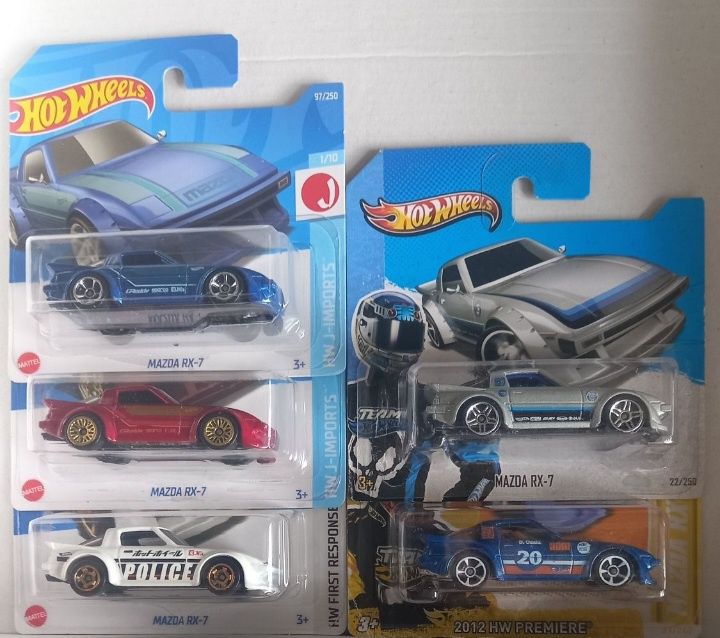 Mazda rx-7 hot wheels