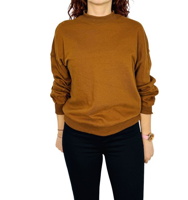 Bluza w karmelowym odcieniu M 38 Shein