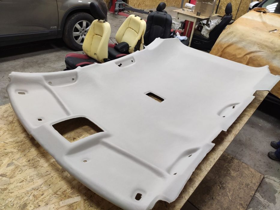 Перетяжка потолків авто